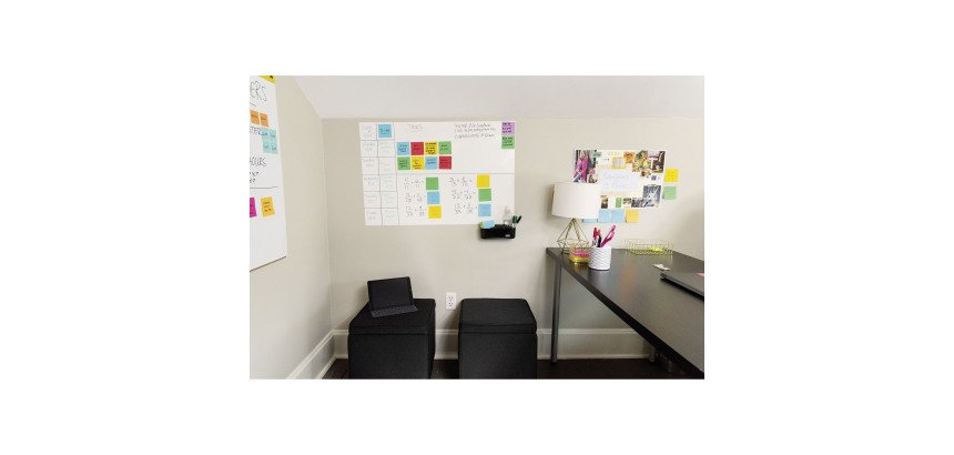 Tableau blanc adhésif Flex Easy Erase Post-it