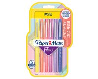 Bolígrafo de punta fina Paper Mate Flair pastel - Escritura media - Paquete de 6