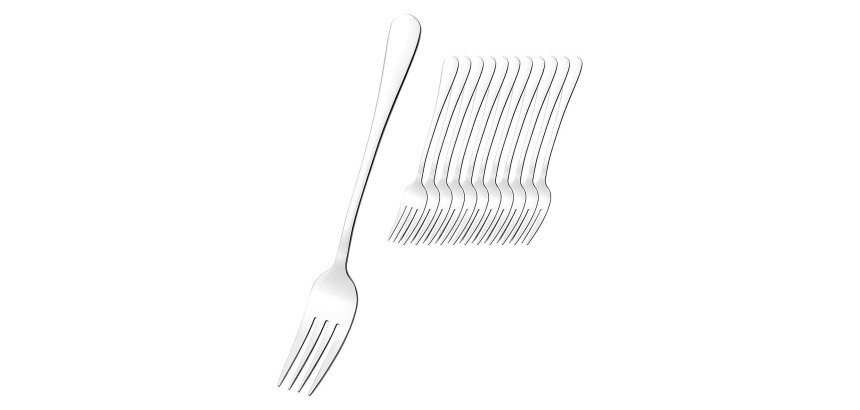 'Sylvia' fork, set of 12, stainless steel