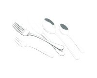 Fourchette 'Sylvia', kit de 12, en acier inoxydable