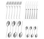 Cuillère 'Sylvia', kit de 12, en acier inoxydable