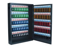 Armoire 100 clés fermeture à clés Pavo, gris foncé