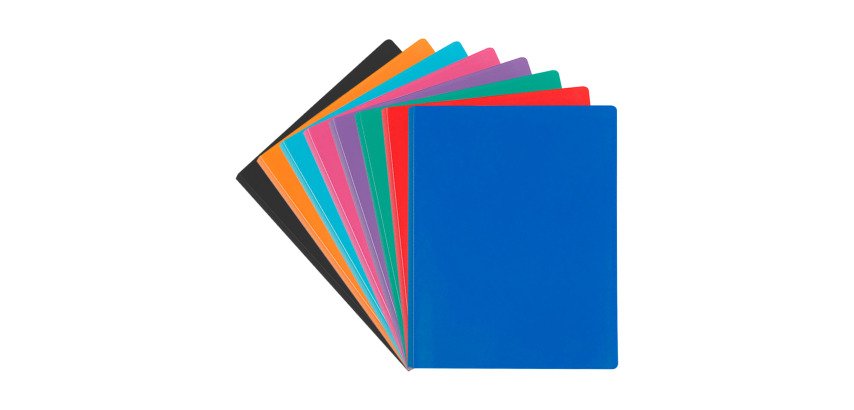 Documentenbeschermer Viquel Essentiel gerecycleerd polypropyleen ondoorzichtig 60 hoesjes - 120 zichten