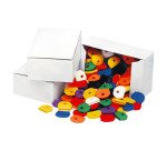 Protections rondes pour clés, carton de 100 pièces