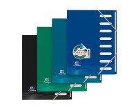 Plastic sorter Oxford Oceanis 8 compartments assorted colors