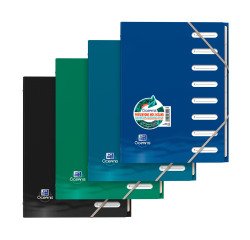 Clasificador de plástico Oxford Oceanis 8 divisiones colores surtidos