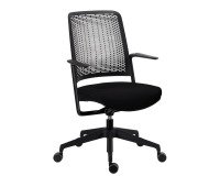 Silla de oficina Willo con reposabrazos