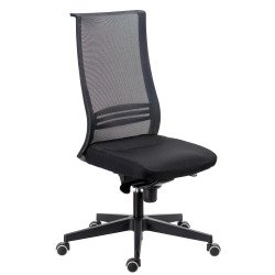 Chaise de bureau August - dossier maille - mécanisme synchrone
