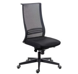 Chaise de bureau August - dossier maille - mécanisme synchrone