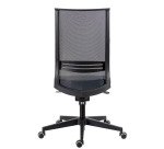 Chaise de bureau August - dossier maille - mécanisme synchrone