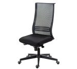 Chaise de bureau August - dossier maille - mécanisme synchrone