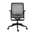 Chaise de bureau Willo avec accoudoirs