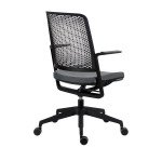 Chaise de bureau Willo avec accoudoirs