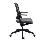 Chaise de bureau Willo avec accoudoirs