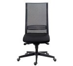 Chaise de bureau August - dossier maille - mécanisme synchrone