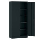 Armoire Métal corps anthracite Portes battantes Union H 195 cm