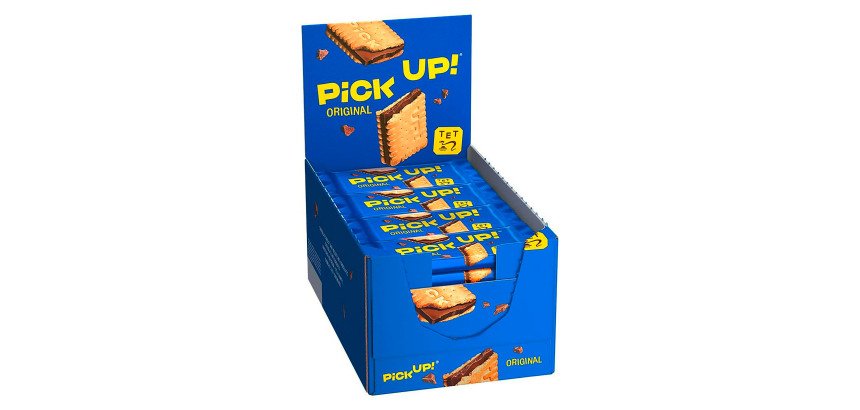 Biscuits PICK UP ! Choco x 2 - Présentoir de 24