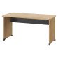 Bureau droit Quarta Plus piètement plein bois