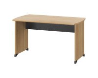 Scrivania dritta L120 cm gambe piene Quarta Plus