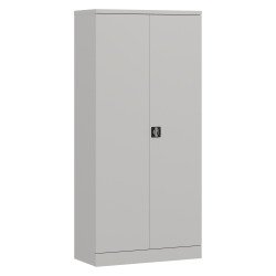 Armoire Métal gris Portes battantes Union H 195 cm