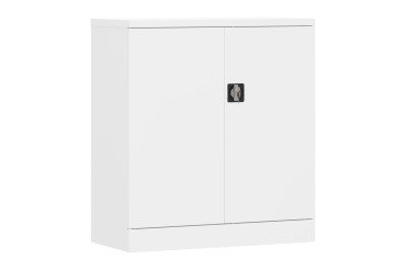 Armoire basse Métal portes battantes Union H 107 x L 91.5 x P 42 cm