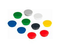 Plots magnétiques aimants Ø 38 mm - Lot de 10