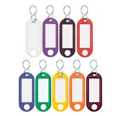 Porte-clés avec crochet en S - Boîte de 100