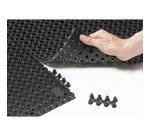 Tapis intérieur extérieur Notrax caillebotis 75 x 100 cm