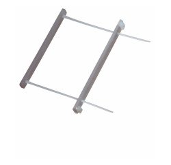 Relieur d'archives Leitz 6 cm plastique, incolore  - Boîte de 50