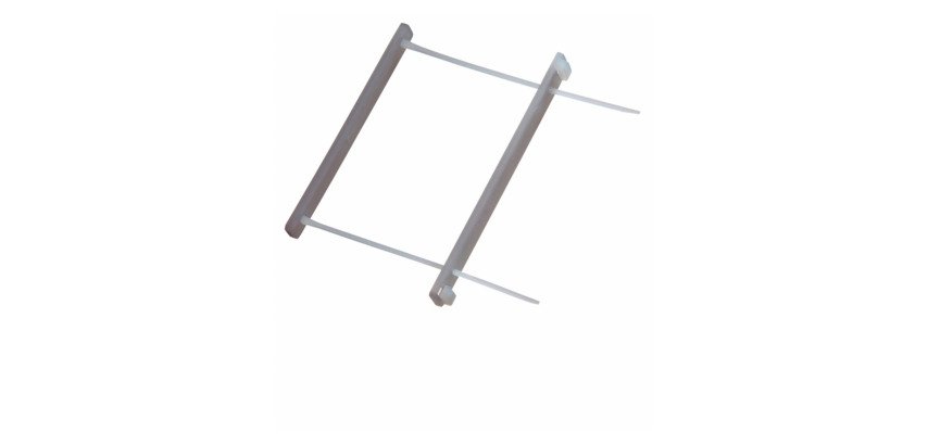 Relieur d'archives Leitz 6 cm plastique, incolore  - Boîte de 50