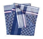 Torchon à vaisselle quadrillé