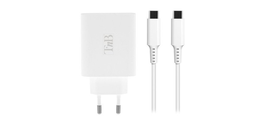 Chargeur PC compact 65W iClick - câble 2 mètres inclus TnB