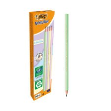 De_bte 12 crayons papier hb bic pastel