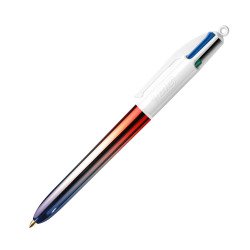 En_stylo bic 4 coul gradient bleu blanc rouge rt