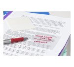 Notes repositionnables transparentes Post-it - Bloc de 36 feuilles