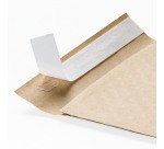 Pochette matelassée bulles de papier La Couronne kraft brun