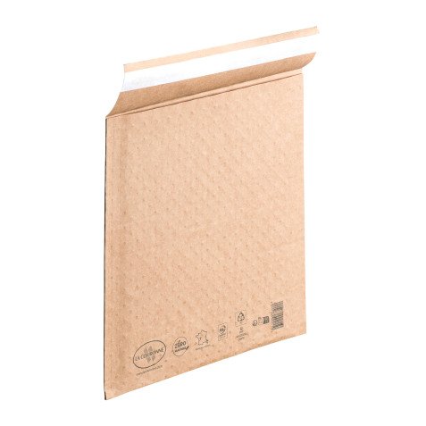 Pochette à bulles papier kraft brun 240 X 340 La Couronne - Lot de 50
