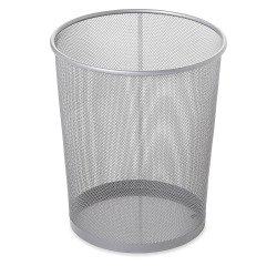 Corbeille Concept Collection, 19 litres, argent