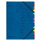 Trieur carte Herlitz Easy Orga 12 divisions, bleu