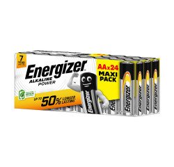 Alkalinebatterij Energizer Power AA - pak van 24 LR06