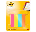 Marque-pages papier repositionnable couleurs Poptimistic Post-it - distributeur de 200 feuilles