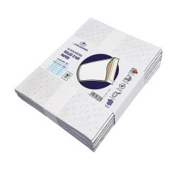 Luchtbelenvelop in wit kraftpapier 150 x 215 mm La Couronne - pak van 10 stuks