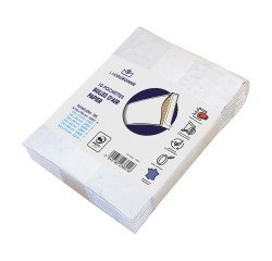 Sleeve with air bubbles white kraft 100 x 165 mm La Couronne - box of 10 pieces