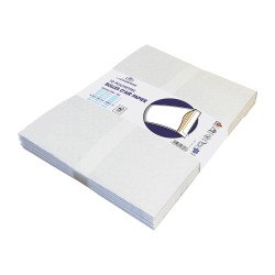 Pochette à bulles papier kraft blanc 240 X 340 La Couronne - Lot de 10