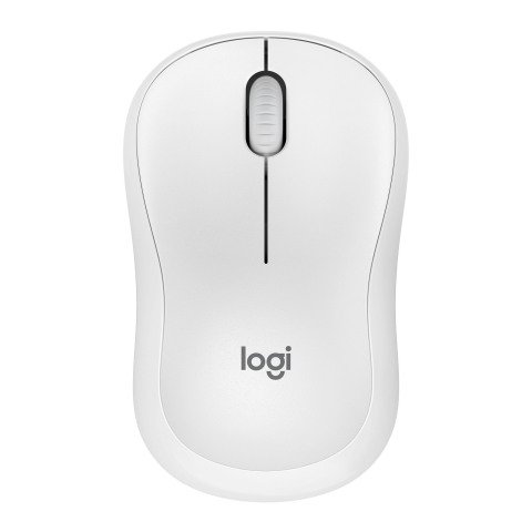 Ratón inalámbrico silencioso Logitech M240 blanco