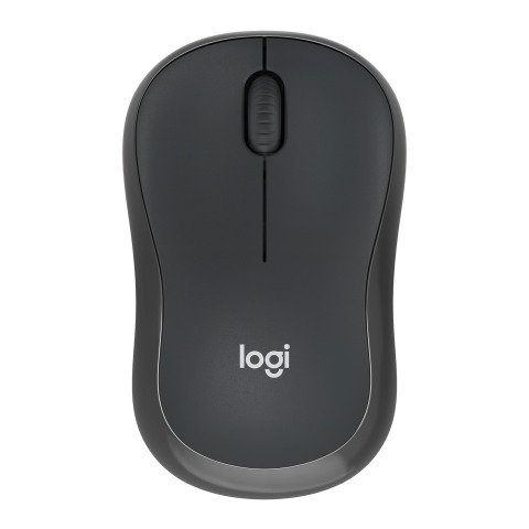 Ratón inalámbrico silencioso Logitech M240 grafito