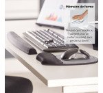 Tapis de souris avec repose-poignets Fellowes Ergo Mouss