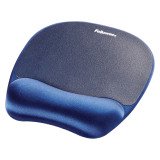 Tapis de souris avec repose-poignets Fellowes Ergo Mouss - Bleu