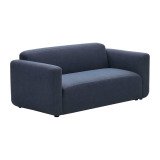 Canapé modulable Neom 2 places bleu L.188 cm