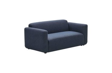 Canapé modulable Neom 2 places bleu L.188 cm
